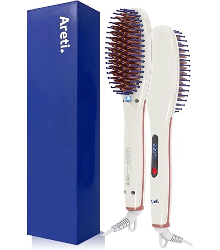 【中古】 Areti (アレティ) ヒートブラシ ヘアアイロン ミニ ストレート ブラシ 東京発メーカー i1798PK Amazon | Areti（アレティ） コンパクト ヘアアイロン ストレート